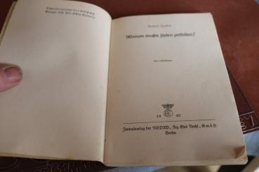 Preview: altes Buch - Der Osten Europas Band 1 - Warum mußte Polen zerfallen ? Rudolf Haider - 1940